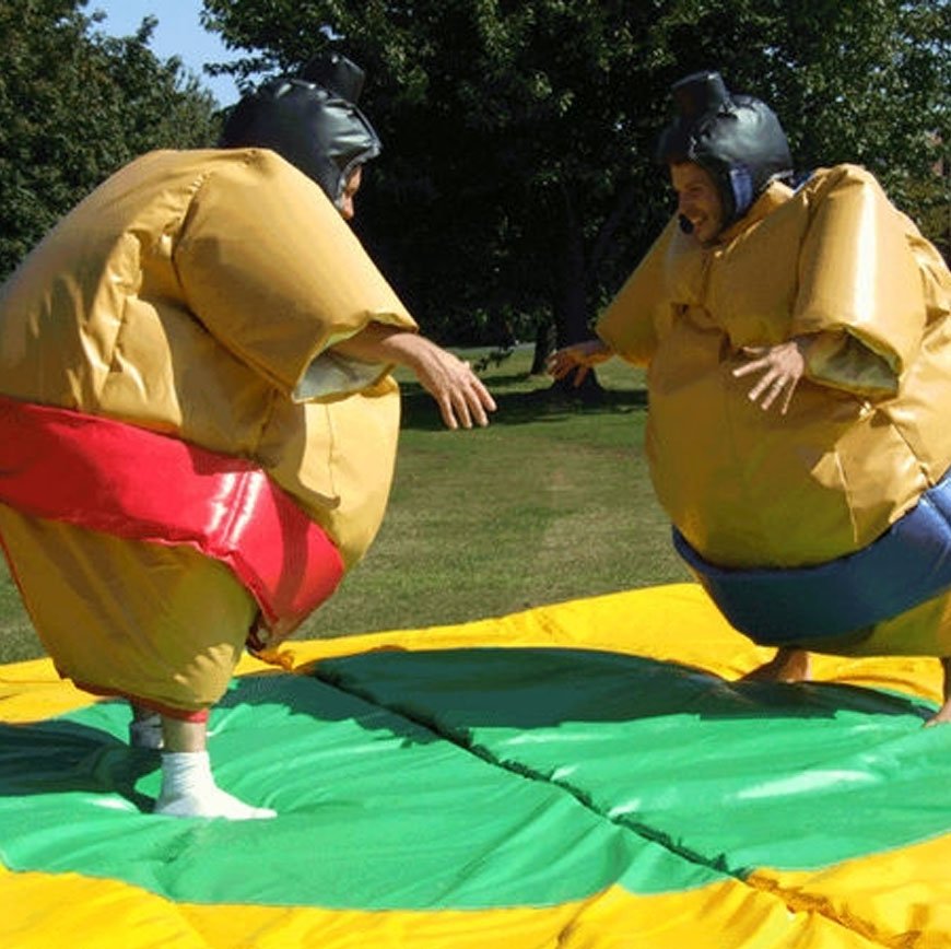 paintball 93 lancer de haches combat de sumo